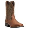 Western Boots * | Cheap Ariat Amos Sorrel Crunch Boy'S Boots