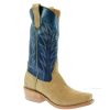 Western Boots * | Excellent Rios Of Mercedes Tan Crazy Horse Reverse Blue Top Men'S Boots