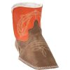 Western Boots * | Reasonable Price Anderson Bean Brown/Orange Baby Square Toe Cowboy Boots