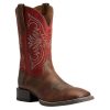 Western Boots * | Less Expensive Ariat Brown Sport Pardner Matte Rebel Men'S Boot