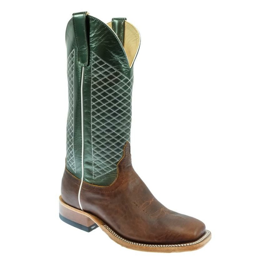 Western Boots * | Best Guaranteed Anderson Bean Brown Mike Tyson Bison Men'S Boots