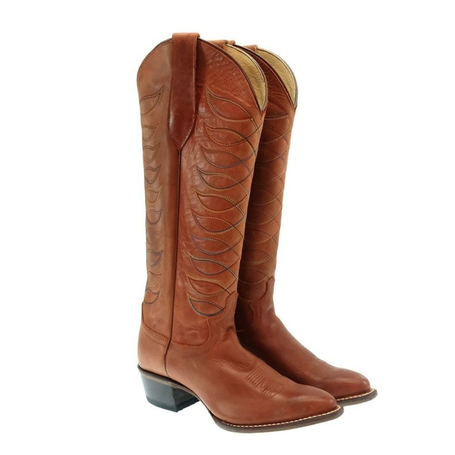 Western Boots * | Cheap Justin Whitley Rustic Amber Women'S Boots