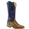 Western Boots * | Official Anderson Bean Kango Tobac Bruciato Fq Ostrich With Violet Top Men'S Boots