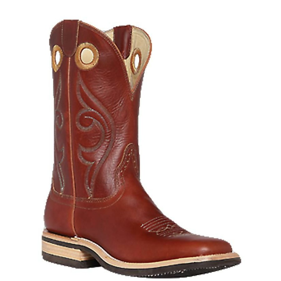 Western Boots * | Crazy Deals Hondo Maple Crazy Horse Brown Men'S Boots