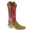 Western Boots * | Less Expensive R. Watson Sand Rough Out Women'S Boots