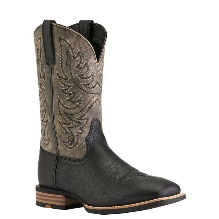 Western Boots * | Shop New Ariat Black Everlite Countdown Men'S Boot