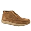 Shoes * | Reasonable Price Roper Clear Cut Tan Leather Lace Up Chukka Men'S Shoes