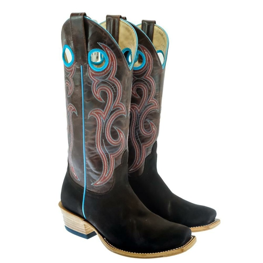 Western Boots * | Wholesale Macie Bean Top Hand Chocolate Suede Women'S Boot