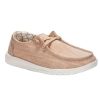 Shoes * | Best Sale Hey Dude Wendy Sparkling Rose Gold Shoes