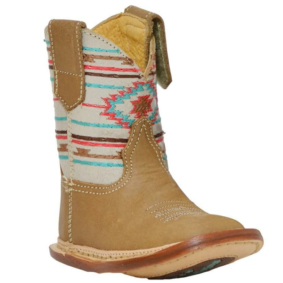 Western Boots * | Wholesale Roper Southwest Cowbaby Infant Boot