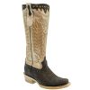 Western Boots * | New Serna Brown Buffalo Men'S Boots