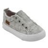 Shoes * | Official Blowfish Gray Harmony Dyed Canvas Toddler Shoe