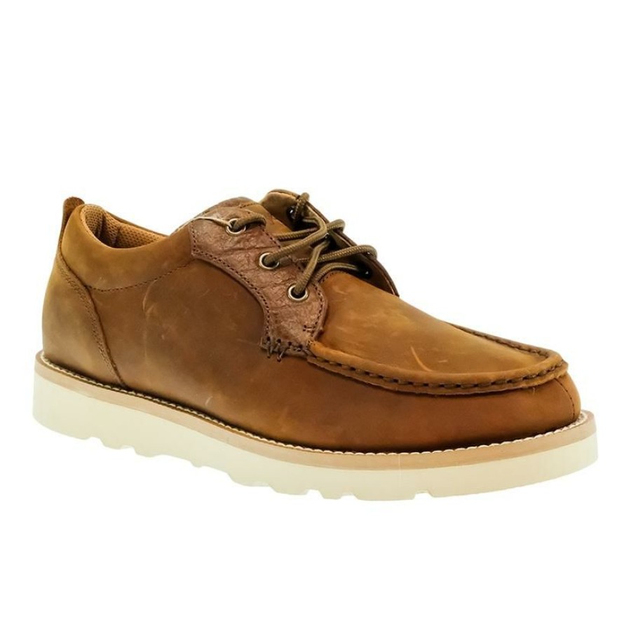 Shoes * | 100% Guarantee Wrangler Footwear Rugged Wedge Men'S Oxford Shoes