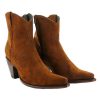 Western Boots * | Less Expensive Old Gringo Bridget Cognac Suede Women'S Shortie Boots