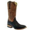 Western Boots * | Excellent Capitan Black Matte Lubbock Men'S Boots