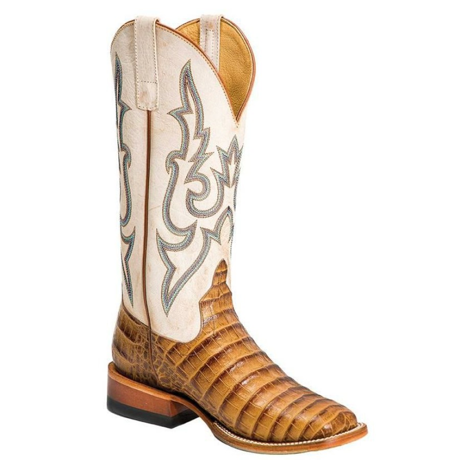 Western Boots * | Clearance Macie Bean Toasted Caiman Print Women'S Boots