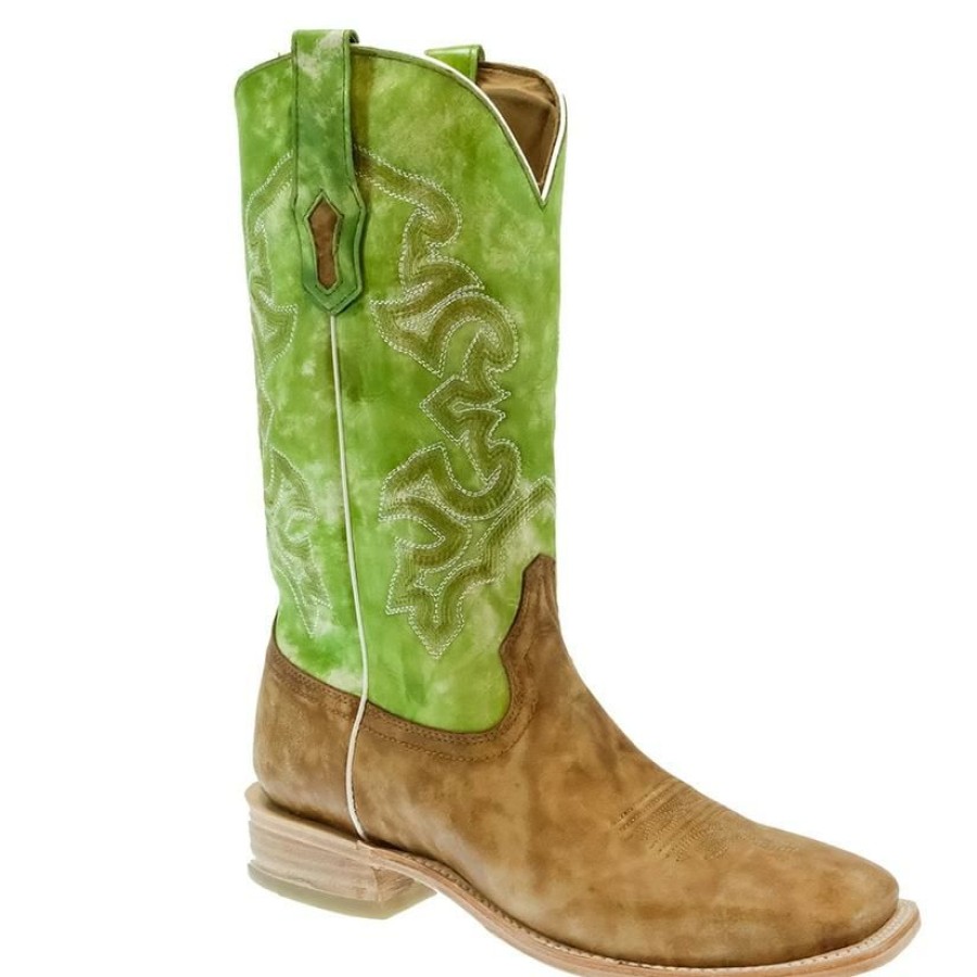 Western Boots * | Shop New Corral Lime Top Men'S Boots