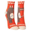 Socks * | Official Blue Q Hangry Women'S Ankle Socks