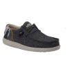 Shoes * | Clearance Hey Dude Wally Funk Dark Grey Camo Men'S Shoe