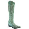 Western Boots * | Best Guaranteed Old Gringo Turquoise Mayra Bis Women'S Tall Top Boots