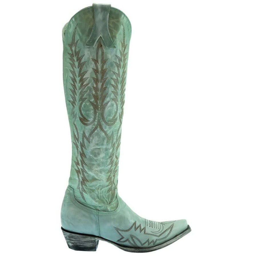 Western Boots * | Best Guaranteed Old Gringo Turquoise Mayra Bis Women'S Tall Top Boots