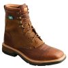 Western Boots * | Reasonable Price Twisted X Brown Soft Toe Lace Up Men'S Work Boot