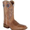 Western Boots * | Best Sale Justin Mens Beige Chievo Cowhide Bent Rail Boots