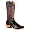 Western Boots * | Official Macie Bean Black Caiman Women'S Boots