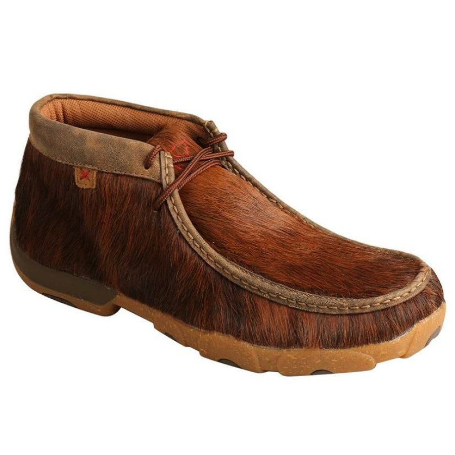 Shoes * | New Twisted X Chukka Driving Moc Brindle Men'S Shoes