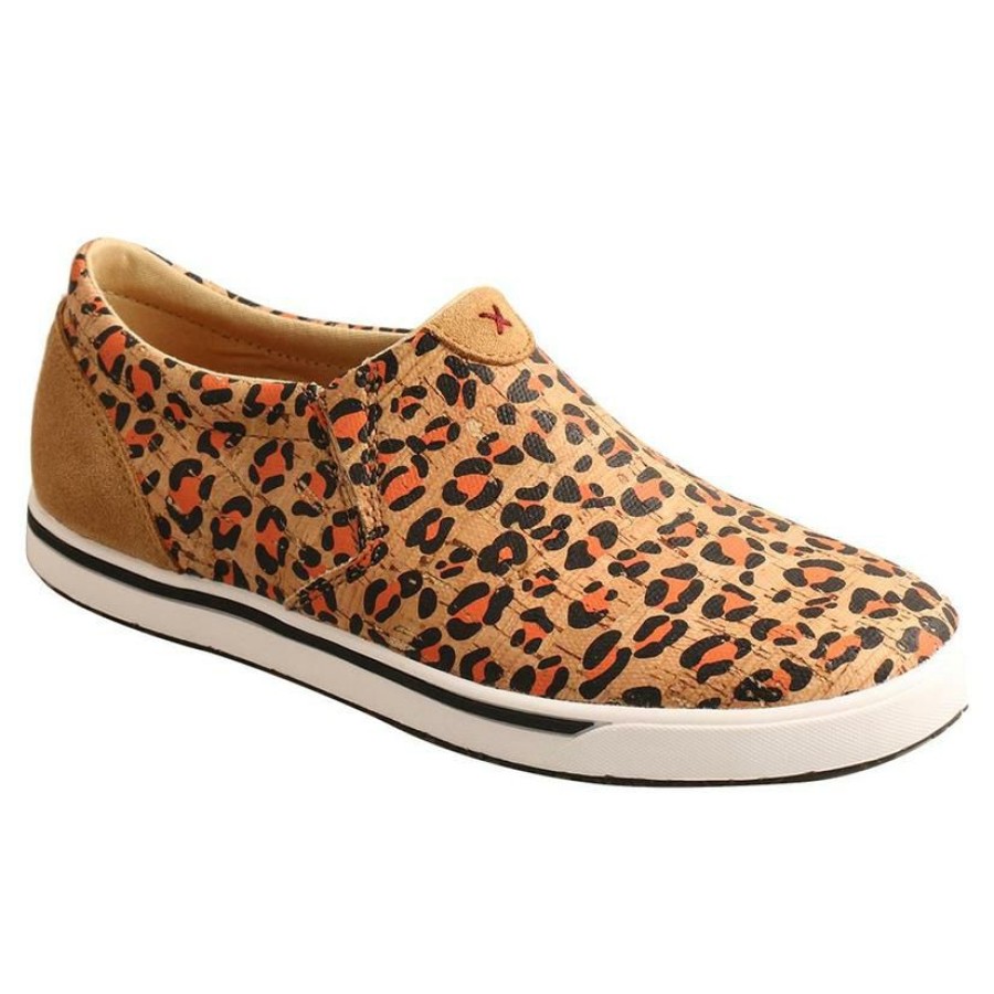 Shoes * | 100% Guarantee Twisted X Leopard Print Women'S Slipon Shoes