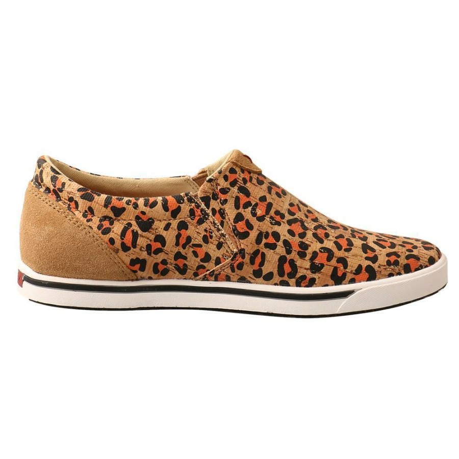 Shoes * | 100% Guarantee Twisted X Leopard Print Women'S Slipon Shoes