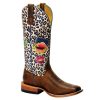 Western Boots * | Excellent Macie Bean Snow Leopard Design Women'S Boots