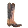 Western Boots * | Shop New Corral Shedron And Chocolate Embroidered Women'S Boots