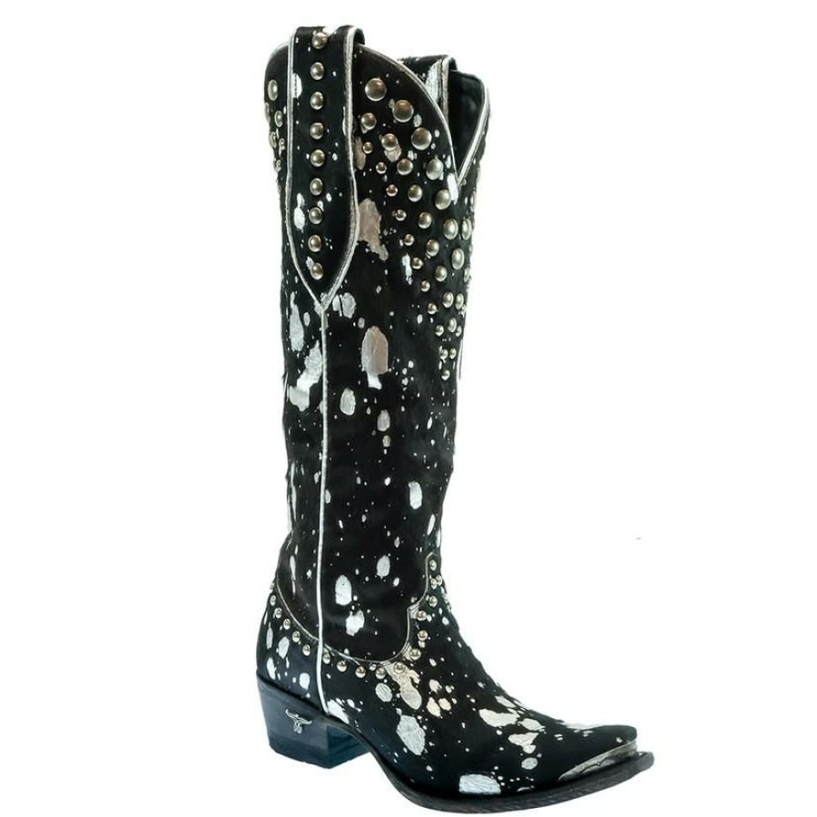 Western Boots * | Best Choice Lane Wild Hair Black Fur Women'S Boots