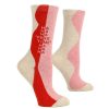 Socks * | Excellent Bleu Q Ha Ha Ha Free Time Women'S Crew Socks