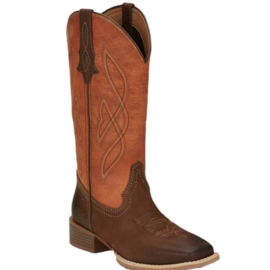 Western Boots * | Best Choice Justin Gypsy Breakaway Mocha Women'S Boots