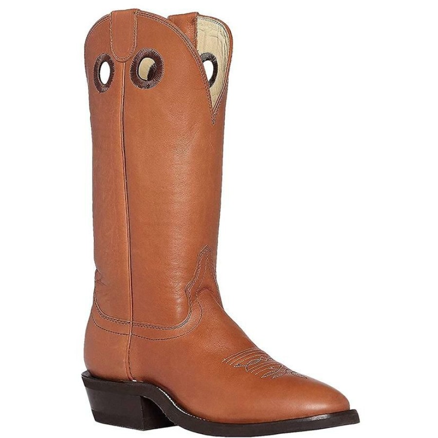 Western Boots * | Best Guaranteed Hondo Brown Natural Retan Men'S Boots