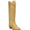 Western Boots * | 100% Guarantee Justin Whitley Antique Yellow Women'S Boots