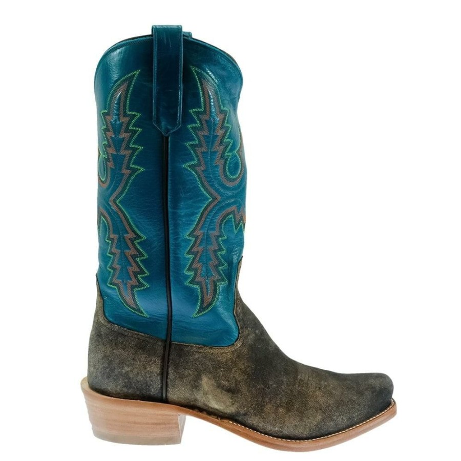 Western Boots * | Best Guaranteed Rios Of Mercedes Feral Sow Ocean Blue Absolute Men'S Boot