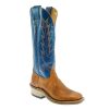 Western Boots * | Shop New Olathe Vanilla Navajo Blue Top Men'S Boots