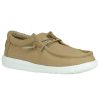 Shoes * | Official Hey Dudes Wally Tan Youth Shoe