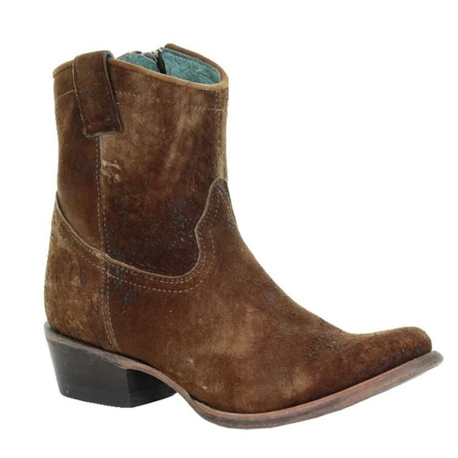 Western Boots * | Shop New Corral Abstract Lamb Short Top Women'S Boot