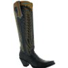 Western Boots * | 100% Guarantee Old Gringo Yippee Ki Yay Yucatan Black With Turquoise Women'S Boots