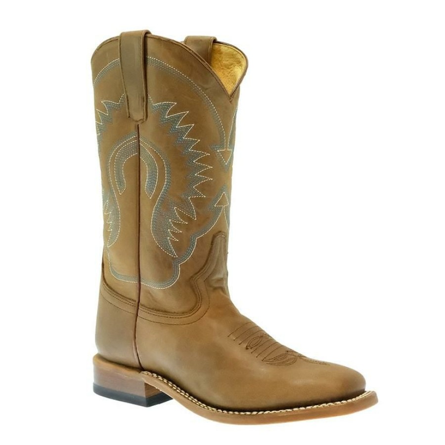 Western Boots * | New Macie Bean Pecan Barking Iron Kid Boots