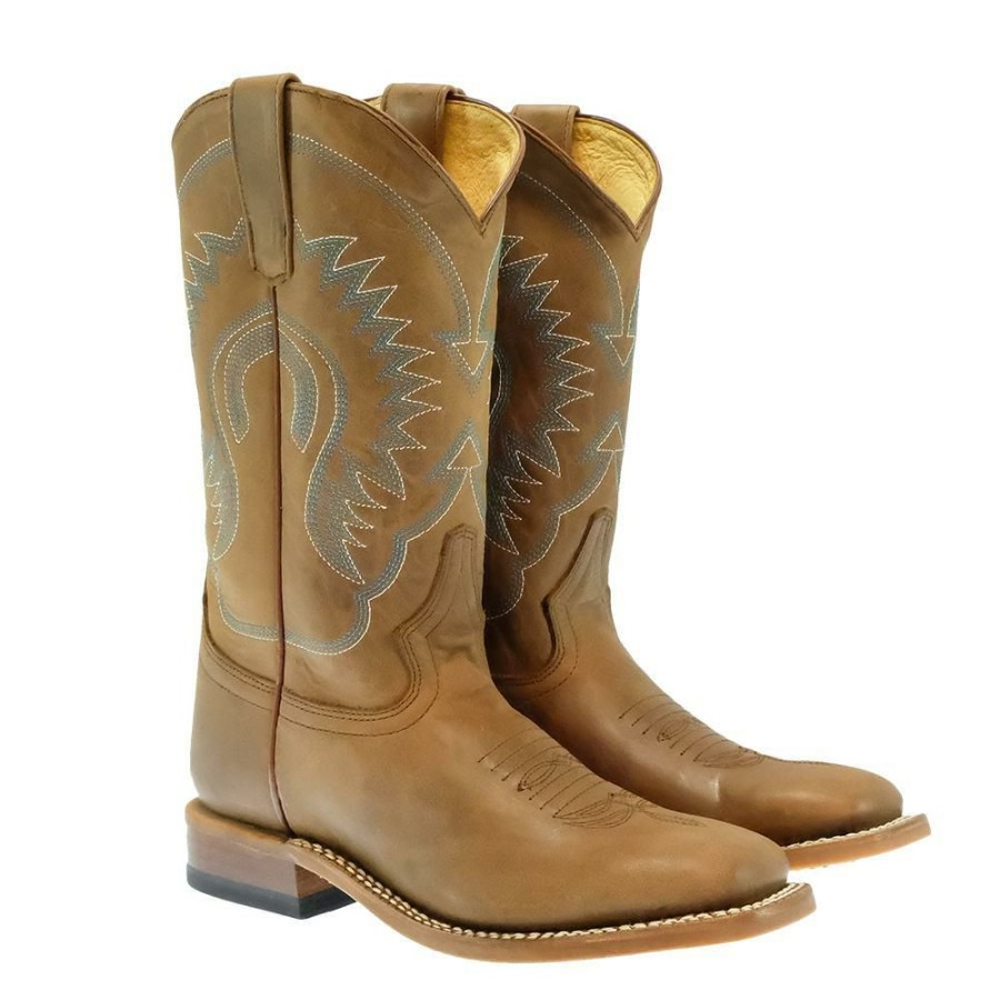 Western Boots * | New Macie Bean Pecan Barking Iron Kid Boots