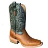 Western Boots * | Excellent Corral Short Green Top Brown Men'S Boot