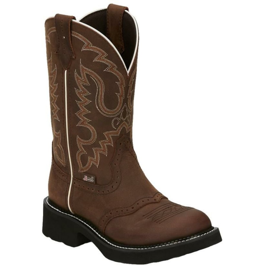 Western Boots * | Cheap Justin Inji Aged Bark Gypsy Women'S Boot