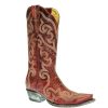 Western Boots * | Official Yippee Ki Yay By Old Gringo Vittoria Red Stitched Women'S Boots