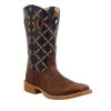 Western Boots * | Best Sale Twisted X Barbed Wire Brown Men'S Work Boots