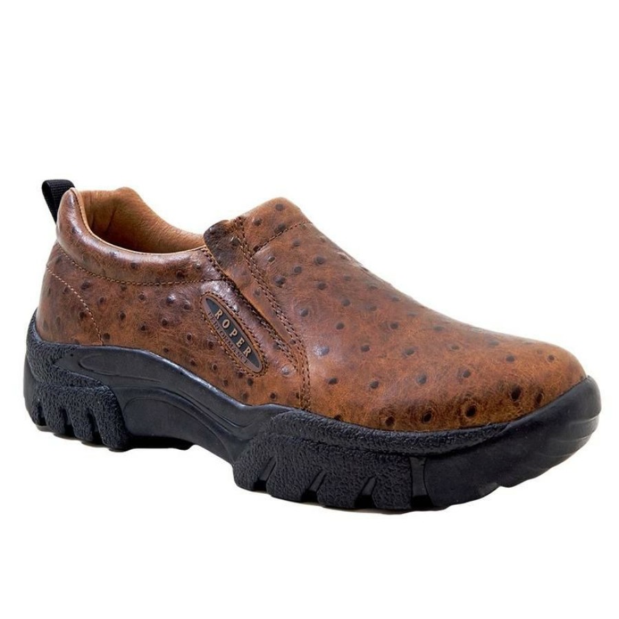 Shoes * | Cheap Roper Mens Nubuck Performance Sport Slip-On Shoe